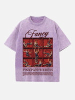 PinkPantheress Print Round Neck T-shirt