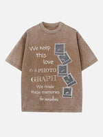 Ed Sheeran Print Round Neck T-shirt