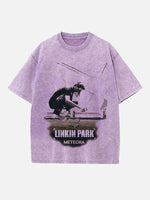 Linkin Park Print Round Neck T-shirt