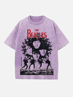 The Beatles Print Round Neck T-shirt