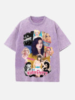 Katy Perry Print Round Neck T-shirt