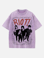 Paramore Print Round Neck T-shirt