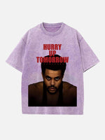 The Weeknd Print Round Neck T-shirt