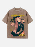 Aespa Winter Print Round Neck T-shirt