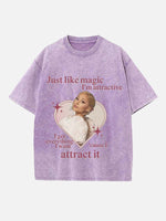 Ariana Grande Print Round Neck T-shirt