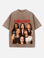 KATSEYE Print Round Neck T-shirt