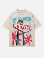 The Killers Print Round Neck T-shirt