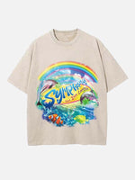 Zara Larsson Print Round Neck T-shirt