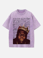 The Notorious B.I.G. Print Round Neck T-shirt