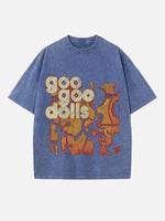 The Goo Goo Dolls Print Round Neck T-shirt