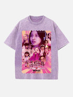 TWICE Print Round Neck T-shirt