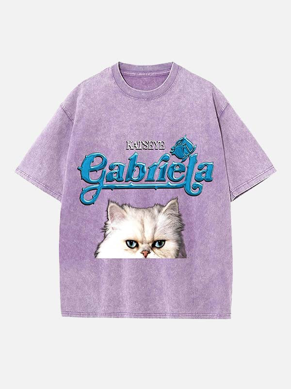 KATSEYE Print Round Neck T-shirt