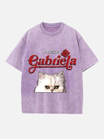 KATSEYE Print Round Neck T-shirt