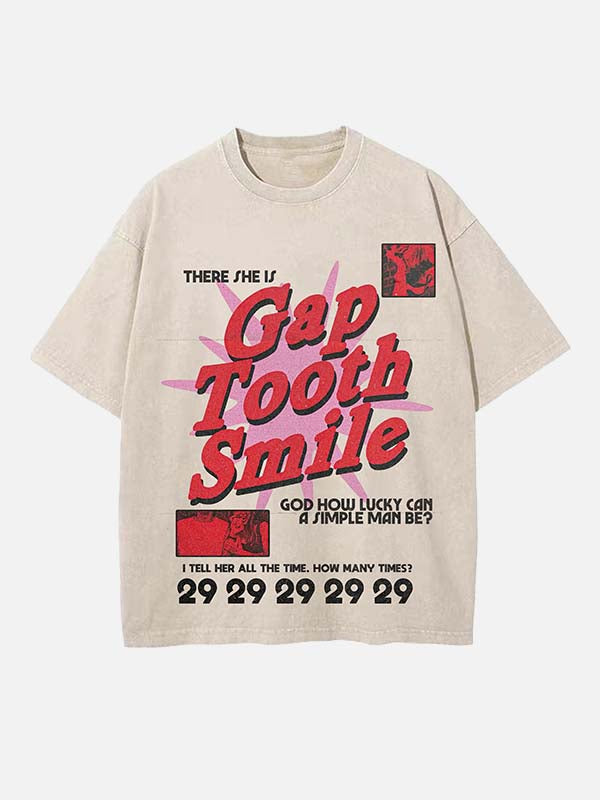 Djo Print Round Neck T-shirt