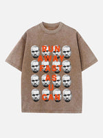 Kanye West Print Round Neck T-shirt
