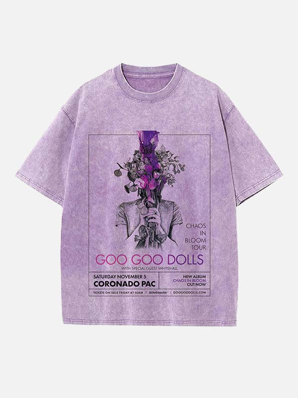 The Goo Goo Dolls Print Round Neck T-shirt