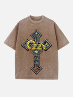 Black Sabbath Print Round Neck T-shirt