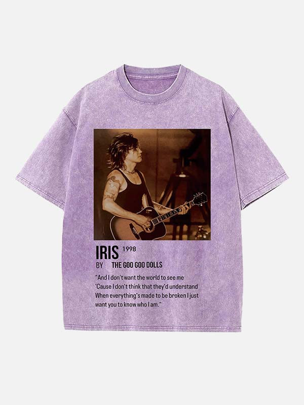 The Goo Goo Dolls Print Round Neck T-shirt