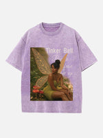 Rihanna Print Round Neck T-shirt