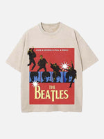 The Beatles Print Round Neck T-shirt