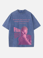 Frank Ocean Print Round Neck T-shirt