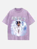 Katy Perry Print Round Neck T-shirt