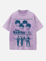 The Beatles Print Round Neck T-shirt
