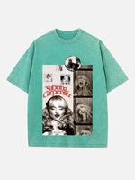 Sabrina Carpenter Print Round Neck T-shirt