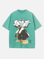 Tyler, The Creator Print Round Neck T-shirt