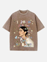 Gracie Abrams Print Round Neck T-shirt