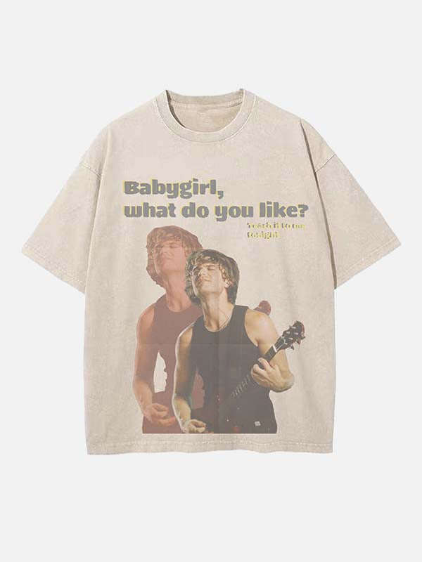 Djo Print Round Neck T-shirt