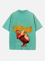 Ariana Grande Print Round Neck T-shirt