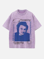 Djo Print Round Neck T-shirt