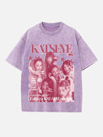 KATSEYE Print Round Neck T-shirt