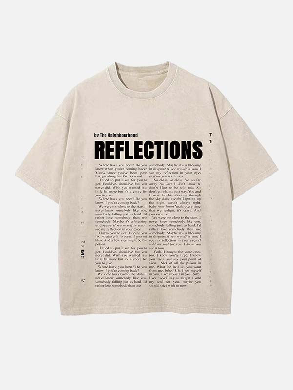 The Neighbourhood Print Round Neck T-shirt