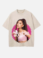 Ariana Grande Print Round Neck T-shirt