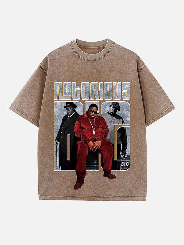 The Notorious B.I.G. Print Round Neck T-shirt