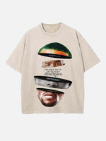 Frank Ocean Print Round Neck T-shirt