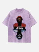 The Weeknd Print Round Neck T-shirt