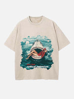 Dua Lipa Print Round Neck T-shirt