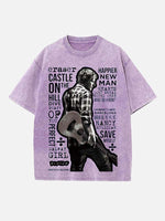 Ed Sheeran Print Round Neck T-shirt