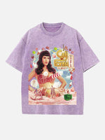 Katy Perry Print Round Neck T-shirt