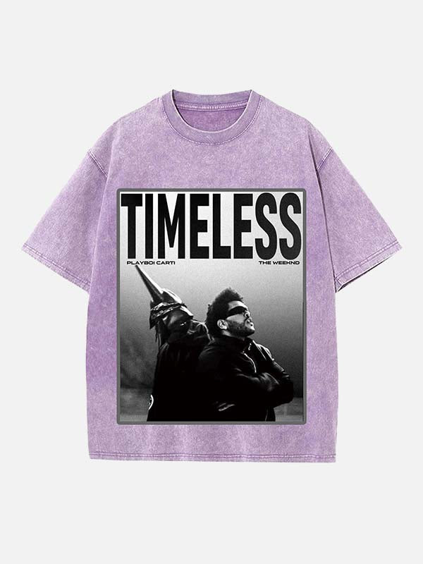 The Weeknd Print Round Neck T-shirt