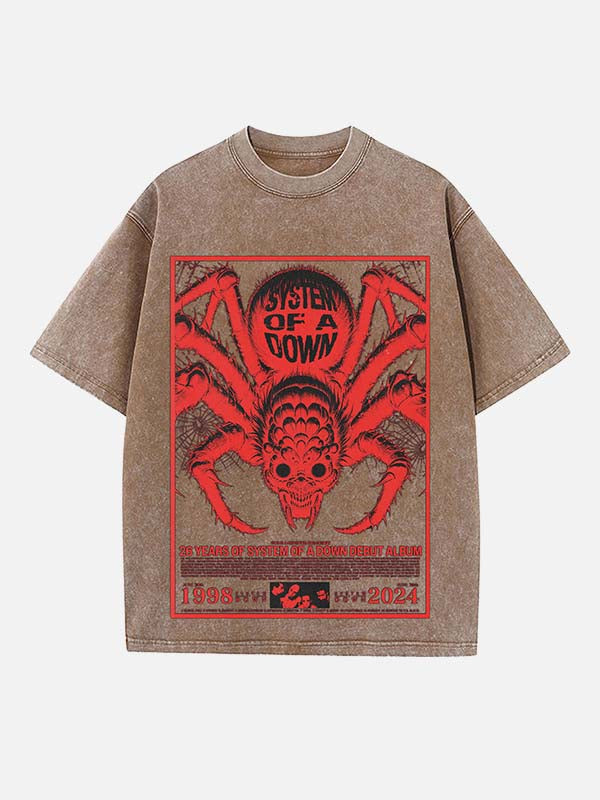 System of a Down Print Round Neck T-shirt