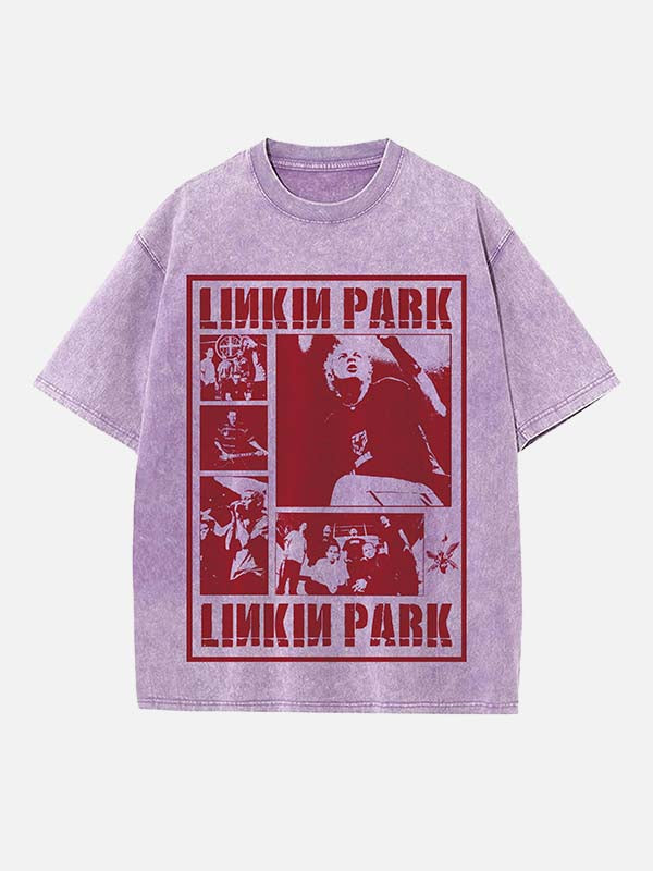 Linkin Park Print Round Neck T-shirt