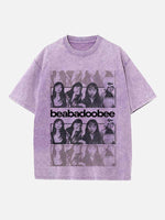 Beabadoobee Print Round Neck T-shirt