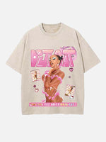 Doja Cat Print Round Neck T-shirt
