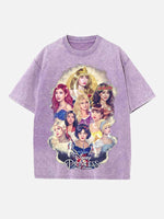 TWICE Print Round Neck T-shirt