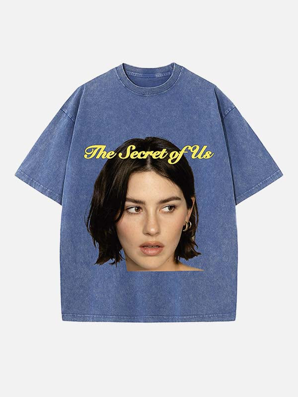 Gracie Abrams Print Round Neck T-shirt