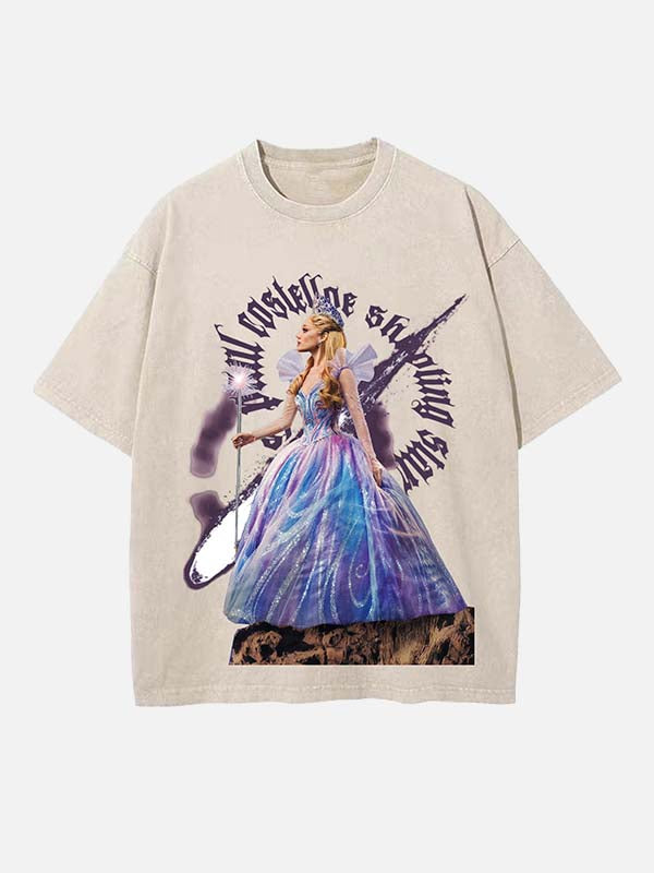 Ariana Grande Print Round Neck T-shirt